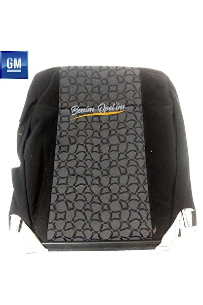 GM Opel Astra G Uyumlu Sağ Ön Koltuk Sırtlık Kılıfı Desenli Füme (döşeme) Xxqd
