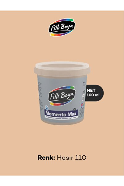 Filli Boya Momento Max Soft Mat 100 ml Hasır 110 Ilham Paketi