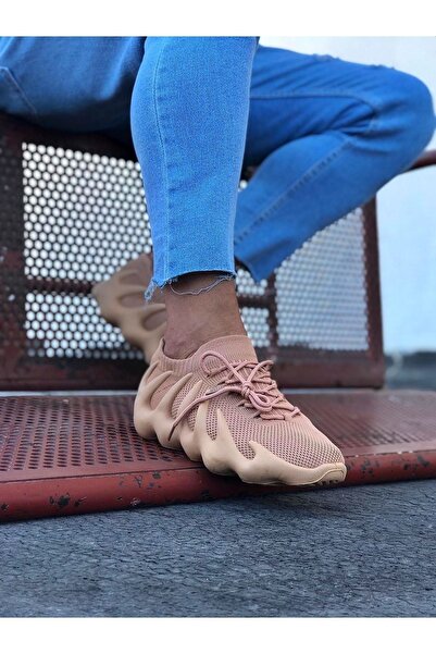 Wagoon Wg300 Taba Knitwear Wrap Sole Casual Men's Shoes