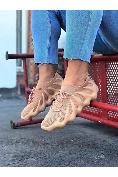 Wagoon Wg300 Taba Knitwear Wrap Sole Casual Men's Shoes