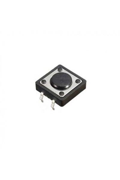 Genel Markalar Ic-202 Kare Buton Büyük Tac Switch 12x12x8mm- 2 Li Paket Halinde