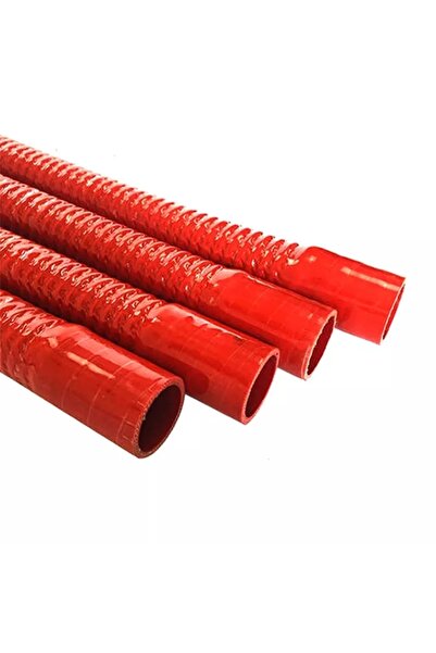 Yalova Oto Aksesuar Kırmızı Üniversal 4,5x70mm Silikon Esnek Radyatör Ve Turbo Basınçlı Hava Hortum