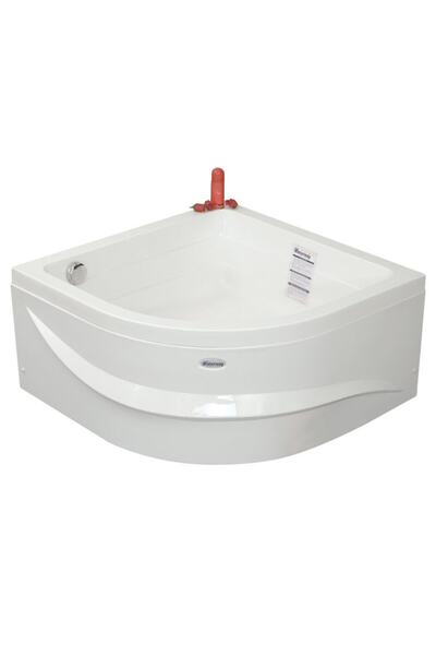 Waterway Chıcago Mini Oval Küvet 100x100 H:43 Gövde Metal Ayak Ön Panel