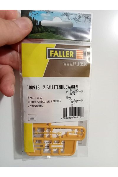 Faller 180915   1/87 Transpallet (2 Pieces) Unassembled Plastic Model