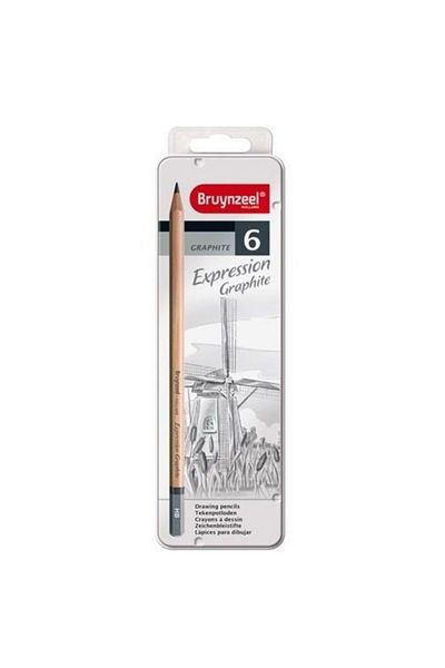 Bruynzeel Expression Graphite Pen Set of 6