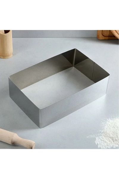 Nar kalıp Narkalıp Rectangular Cake Mold Width-18cm Length-28 cm Depth 7cm