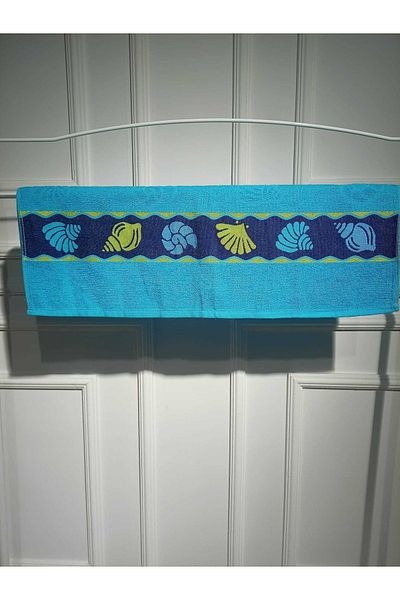FATELLA Unisex Self Patterned Beach Sea Pool Towel