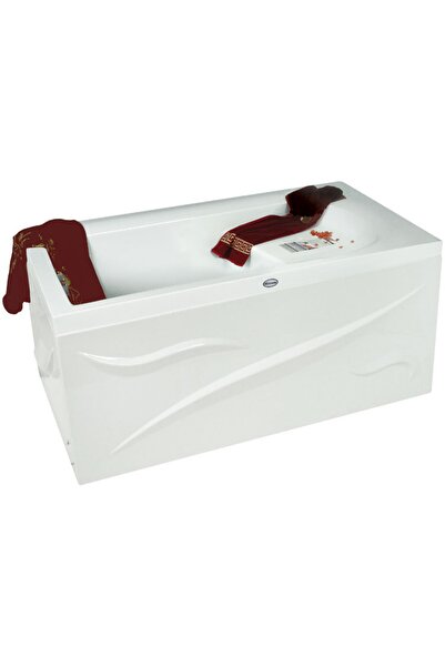 Waterway Tampa Oturmalı Mini Dikdörtgen Küvet 130x70 H:55 Gövde+metal Ayak+ön...