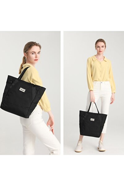 SMART BAGS Büyük Boy Omuz Kadın Çantası Poly Kumaş 3120 Mavi