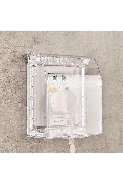 Webinay Home Su Geçirmez Priz Koruyucu Kapak Açılır Kapanır