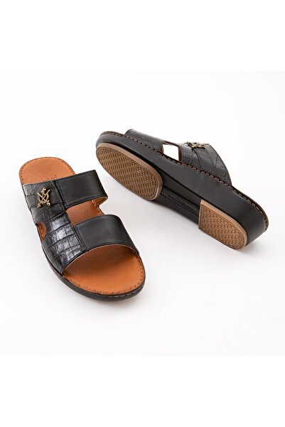 Tamer Tanca Erkek Derı Günlük Terlik 903 2009 Erk Trlk Y22