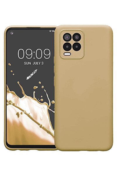 Molly Technology Realme 8 Uyumlu Gold Guardian Mat Silikon Kılıf