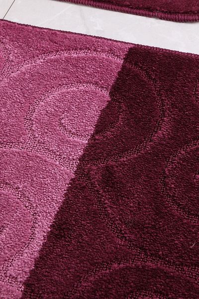 Confetti Şile 50X80 Eggplant Bath Rug