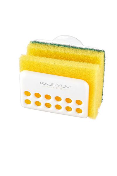 Kalsiyum Mood Suction Cup Spongematic Dish Sponge Hanger