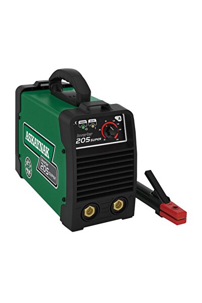 Askaynak 205 Inverter Kaynak Makinası 180 A + Karona Italy Kaynak Maskesi + Starline Kaynak Eldiveni