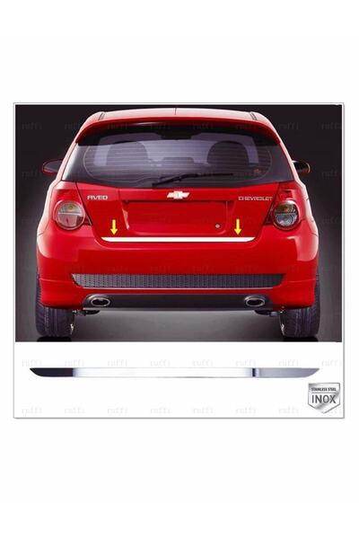 FAMS OTO AKSESUAR Chevrolet Aveo Hb Krom Bagaj Alt Çıtası 2005-2011 Arası P,ç...