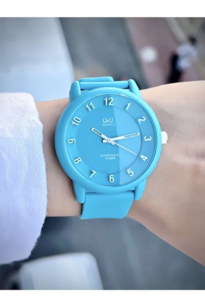 Q&Q Silikon Kordon Unisex Kol Saati Spor Model Su Geçirmez 2 Yıl Garantili