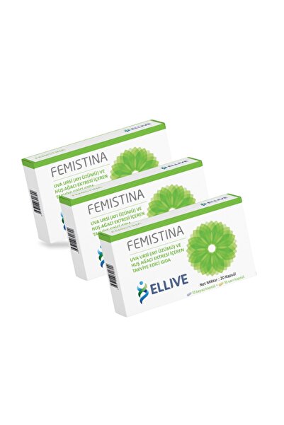 FEMİSTİNA Ayı Üzümü/huş Ağacı/karamük/d - Mannoz Gıda Takviyesi 20 Kapsul