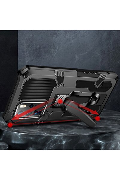Smart Tech Iphone Xs Max Uyumlu Zırh Tank Kılıf Yüksek Koruma