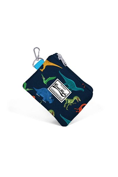 Coral High Geantă pentru monede cu model de dinozaur albastru bleumarin pentru copii 21740