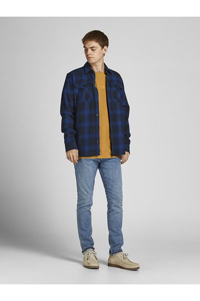 Jack & Jones Rddroyal Color Tee Ss Crew Neck - Loose Fit