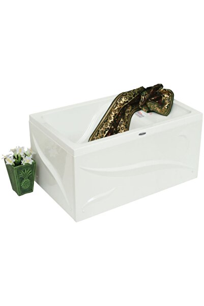 Waterway Sanford Oturmalı Mini Dikdörtgen Küvet 120x70 H:55 Gövde+metal Ayak+...