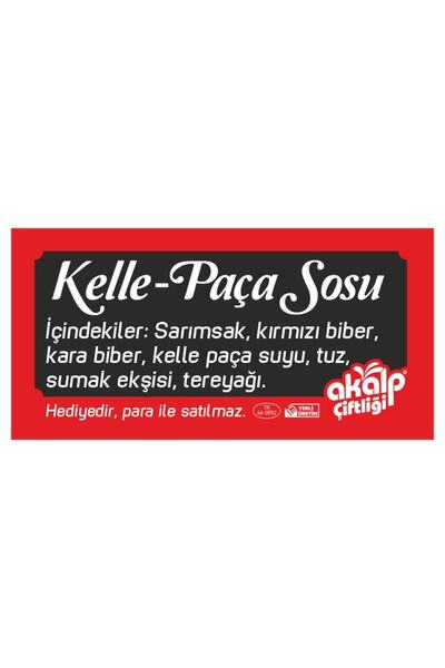 Akalp Çiftliği Odun Ateşinde Maraş Kelle Paça 900 gr