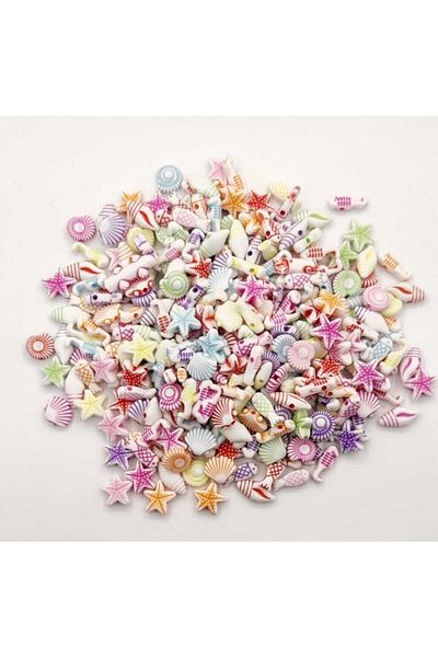 yiğit aksesuar 50 Pieces Sea Figures - Intermediate Apparatus Jewelry Supplies