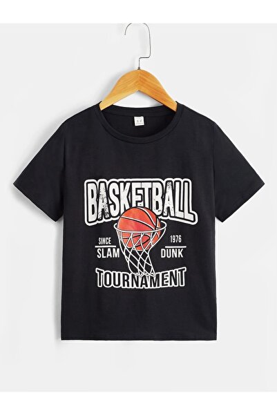 LePold Basketball Printed Girl/Boy T-Shirt