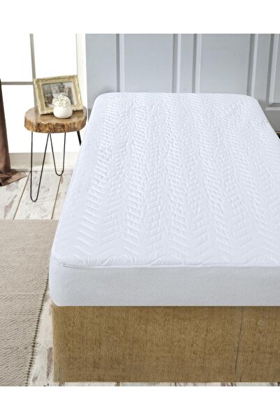 Firuze Καπιτονέ Microfiber Πλήρες ελαστικό προστατευτικό στρώματος χωρίς τρελό στρώμα 100x200/160x200/180x200