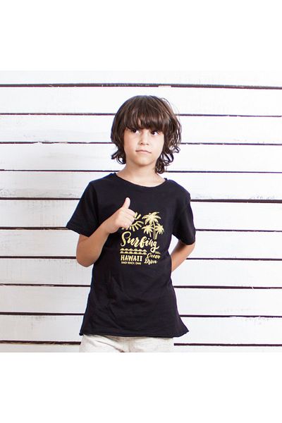 Coco & Bamboo Basic Printed Short Sleeve T-shirt