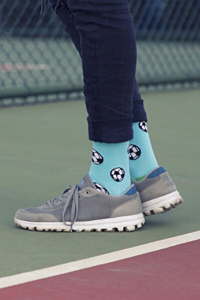 The Socks House Futbol Desenli Çorap