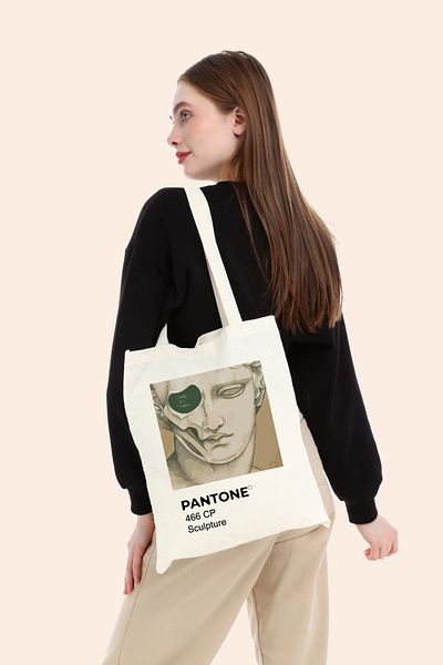BAGAND Σειρά Pantone - υφασμάτινη τσάντα γλυπτικής