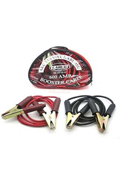 BTL OTOMOTİV Oto Araç Carub Akü Takviye Kablosu 600 Amper Saklama Çantalı