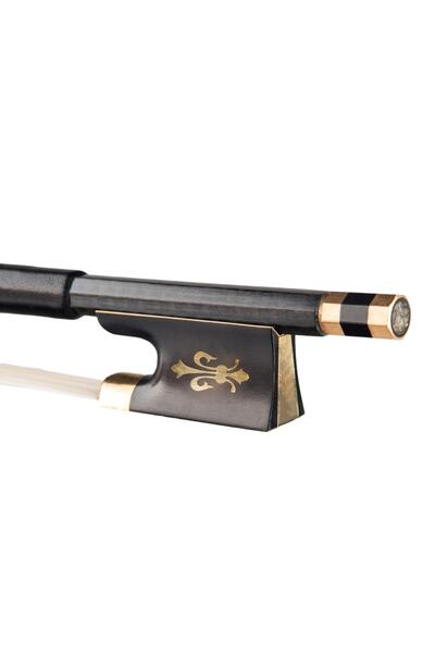 Tonal Vbc200 4/4 Abanoz Topuk Keman Yayı Karbon