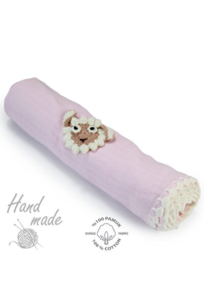 Atölye Eda Exclusive Exclusive Handmade Lamb Muslin Blanket