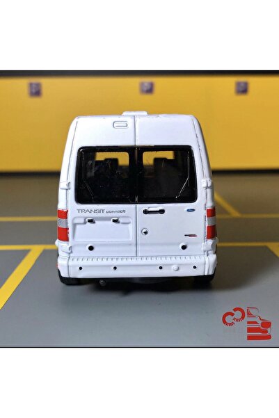 WELLY Ford Transit Connect 1/36 Ölçek *c&c Model Garage* Çek Bırak Diecast Metal Model Araba Oyuncak