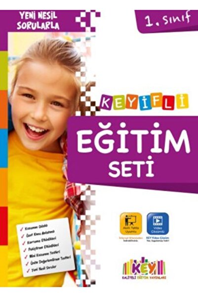 Key Kaliteli Eğitim Yayınları 1. Sınıf Keyifli Eğitim Seti (2. DÖNEM) 5 Kitap