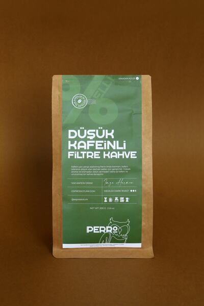 Perro Coffee قهوة مفلترة منخفضة الكافيين 200 جرام