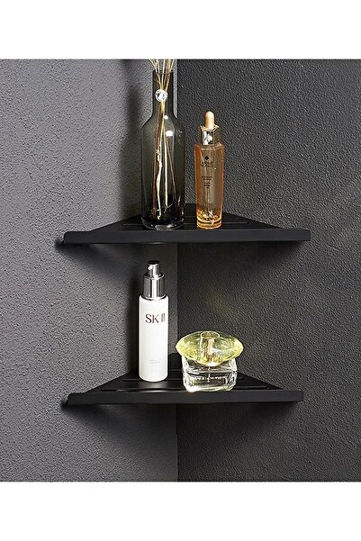 EVAY -Organizator metalic pentru baie/bucătărie, raft de colț pentru șampon