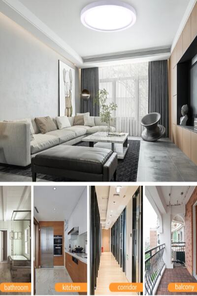 primelux Modern Tavana Sıfır Plafonyer Led Avize Panel Light 6500k Beyaz Işık