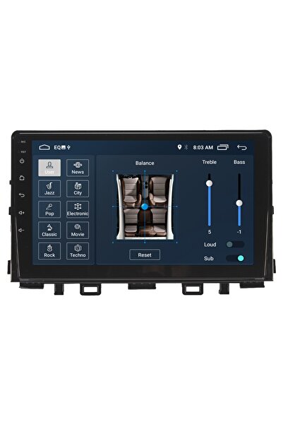 MYWAYY Kıa Pıcanto Android Carplay Navigasyon Multimedya Ekran Teyp 2gb Ram + 16gb Hdd