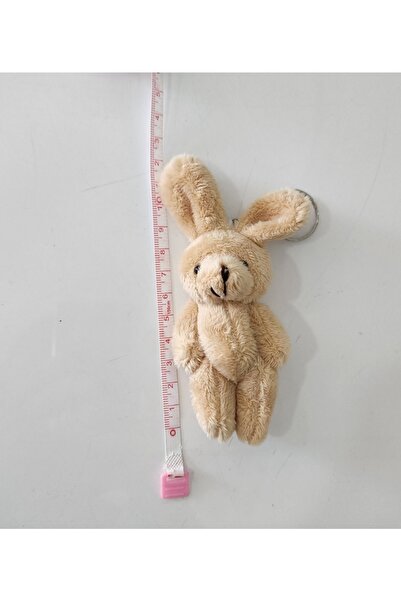 fundahobi أرنب قطيفة بني بدون ملابس مقاس 9 سم