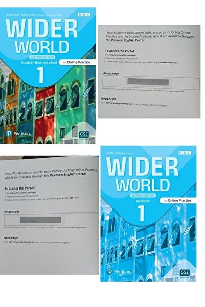 Pearson Education Yayıncılık Wider World 2. Edition 1 Student's Book + Workbook And Ebook With Online Practice