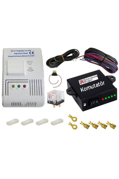 7A MÜHENDİSLİK Karavan Lpg Tankı Güvenlik Seti