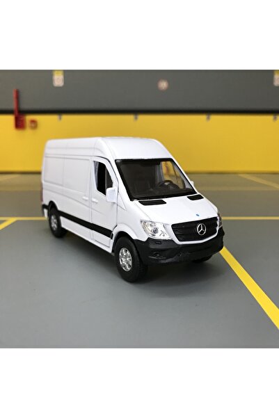 WELLY Mercedes-benz Sprinter 1/36 Ölçek *c&c Model Garage* Çek Bırak Diecast ...