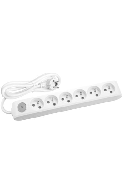 Tamer Elektrik Viko Multi-let Ups Anahtarlı Altılı Grup Priz 2 Metre Kablolu ...