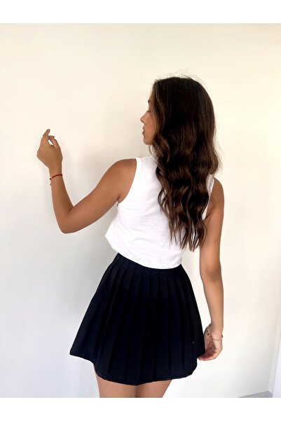 Jose Clothing Damska biała koszulka z nadrukiem Crop Top