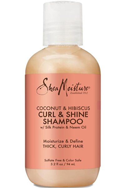 Shea Moisture Coconut & Hibiscus Bukle Kontrolü Ve Parlaklık Şampuanı 95ml