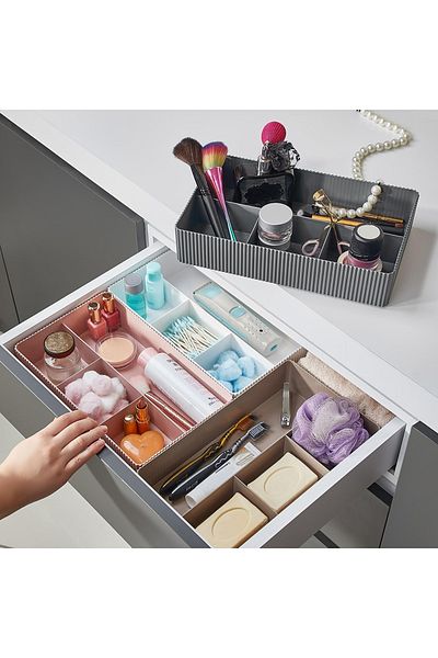 Pazarika Jewelry Organizer with 4 Compartments in Drawer